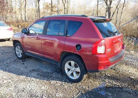 2012 Jeep Compass Sport из США, поврежденный, VIN 1C4NJDBB0CD578461